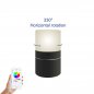 LED table lamp with WiFi FULL HD camera and 330° rotating lens