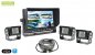 VGA parking set - 7" LCD monitor + 3x waterproof camera with 150 ° angle