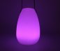LED dekoračná prenosná LED lampa s rúčkou - 8 farieb na výber + IP44 krytie