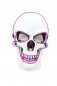 LED mask SKULL - lilla