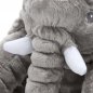 Plysovy slon na spanie - Vankúš pre deti sloník 60cm
