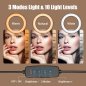 Kruhovo světlo na stůl 26cm s držákem - Ring light selfie světlo na focení se stojanem na mobil
