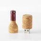 ปุ่ม USB ตลก - ขวดไวน์ทำจากไม้ก๊อก
