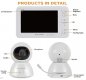 Miglior baby monitor - SET wifi telecamera tata - LCD 5 "+ 2x telecamere IP PTZ 1080p con LED IR