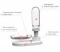 Fontaine à eau pour chats - réservoir d'eau potable automatique (distributeur) avec patin antidérapant