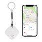 Llavero localizador de llaves - Mini llavero localizador GPS Bluetooth inteligente para smartphone iOS (Apple Find My)