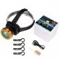 Waterproof headlamp with high luminosity LEDs + Full HD camera