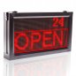 Pannello informativo LED 52 cm x 28 cm - rosso