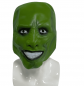Masker wajah hijau (dari film MASK) - untuk anak-anak dan orang dewasa untuk Halloween atau karnaval