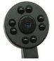 Caméra sténopé avec vision nocturne 8 LED IR avec résolution HD + angle de 60 ° + microphone