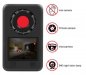 Detector de câmera oculta - Profi Spy finder com IR LED 940nm com tela LCD de 2,2 "