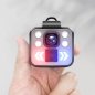 Osobný videorekordér FULL HD 1080p - kamera na telo s IP65 s 4x LED svetlo Biele / Červená + Modrá