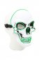 LED mask SKull - berde