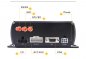4-kanałowy system DVR z kamerą samochodową (do 2TB HDD) + GPS/WIFI/4G SIM + monitoring w czasie rzeczywistym - PROFIO X7
