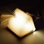 Libro luminoso a LED - luce pieghevole a forma di libro