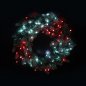 Vainagu gaismas ar LED — 50 gab RGB + W — Twinkly Wreath + BT + WiFi