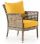 Rattan garden furniture luxury for the garden or terrace - Set for 4 people + table
