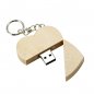 Ổ đĩa flash USB hình trái tim bằng gỗ