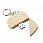 USB Flash Drive in the shape of a wooden heart