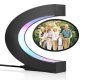 Flytende fotoramme - flytende glassbilderammer magnetiske med RGB-fargebelysning
