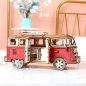 Dřevěný skládací model - 3D dřevěné puzzle Retro auto - Volkswagen VW T1