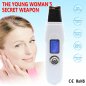 LCD Ultrasone exfoliator met EMS-ionentherapie