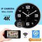 Wall clock spy camera analog with WiFi / P2P (Android or iOS) - FULL HD resolution