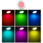 Lampa basenowa - kolorowa dioda LED RGB wodoodporna inteligentna z oświetleniem basenu IP68 o mocy 24W