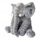 Elefantkudde - gigantisk plyschkudde för barn i form av elefant med 60 cm