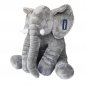 Cojín Elefante - Cojín gigante de peluche para niños en forma de elefante con 60cm