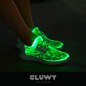 Sepatu kets bercahaya multiwarna LED - GLUWY Star