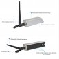 WiFi HD kamerový SET na vysokozdvižný vozík - 7" LCD monitor s nahrávaním + 720P HD kamera + 9000 mAh batéria