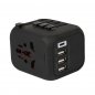 Universal travel AC/DC adapter - 4 USB slots with max 5A