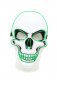 एलईडी मुखौटा SKULL - हरा