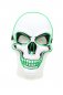 Masque LED SKULL - vert