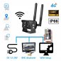 Car camera 4G SIM/WiFi with FULL HD with IP66 protection + 18 IR LEDs up to 20m + Mic/Speaker (All metal)