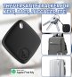 Llavero localizador de llaves - Mini llavero localizador GPS Bluetooth inteligente para smartphone iOS (Apple Find My)
