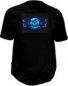 Blinkendes LED-T-Shirt - Schädel