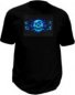 T-shirt à LED clignotant - Crâne