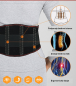 Infrared heating belt for low back and belly