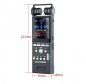 Professional voice recorder with 360° surround recording at extra long distances + 16GB memory