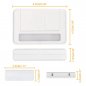 LED svietidlá 2xpack do skrinky + magnetický senzor - 2x 1,5V AAA baterie