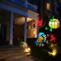 Outdoor + Indoor LED-Licht dekorativer Weihnachtsprojektor 12 in 1 Motive mit IP65