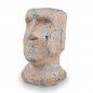 Květináč hlava z cementu - Květináč ve tvaru kamenné sochy - 40cm