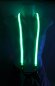 Parti LED yanıp sönen erkek jartiyer - yeşil