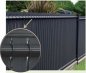 PVC fence fillers - plastic slats vertical for 3D fences and panels width 49mm - Anthracite Gray