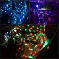 Párty LED projektor Disco dekoračný Kaleidoskop - RGBW farebný (červený/zelený/modrý) 3W