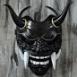 Japan Assassin maske - for barn og voksne til Halloween eller karneval