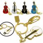 Violin USB nøgleformede smykker