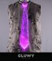 GLUWY svítící kravata - LED multibarevná